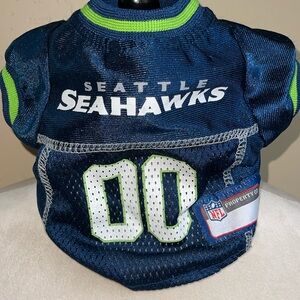 Pets First Seattle Seahawks NFL Mesh Jersey 00 X-Small Dog